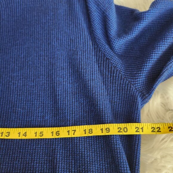 Ted Baker Sweater Men's 6 (US 2XL) Viscose Cashmere Waffle Knit Pullover Jumper - Picture 6 of 11